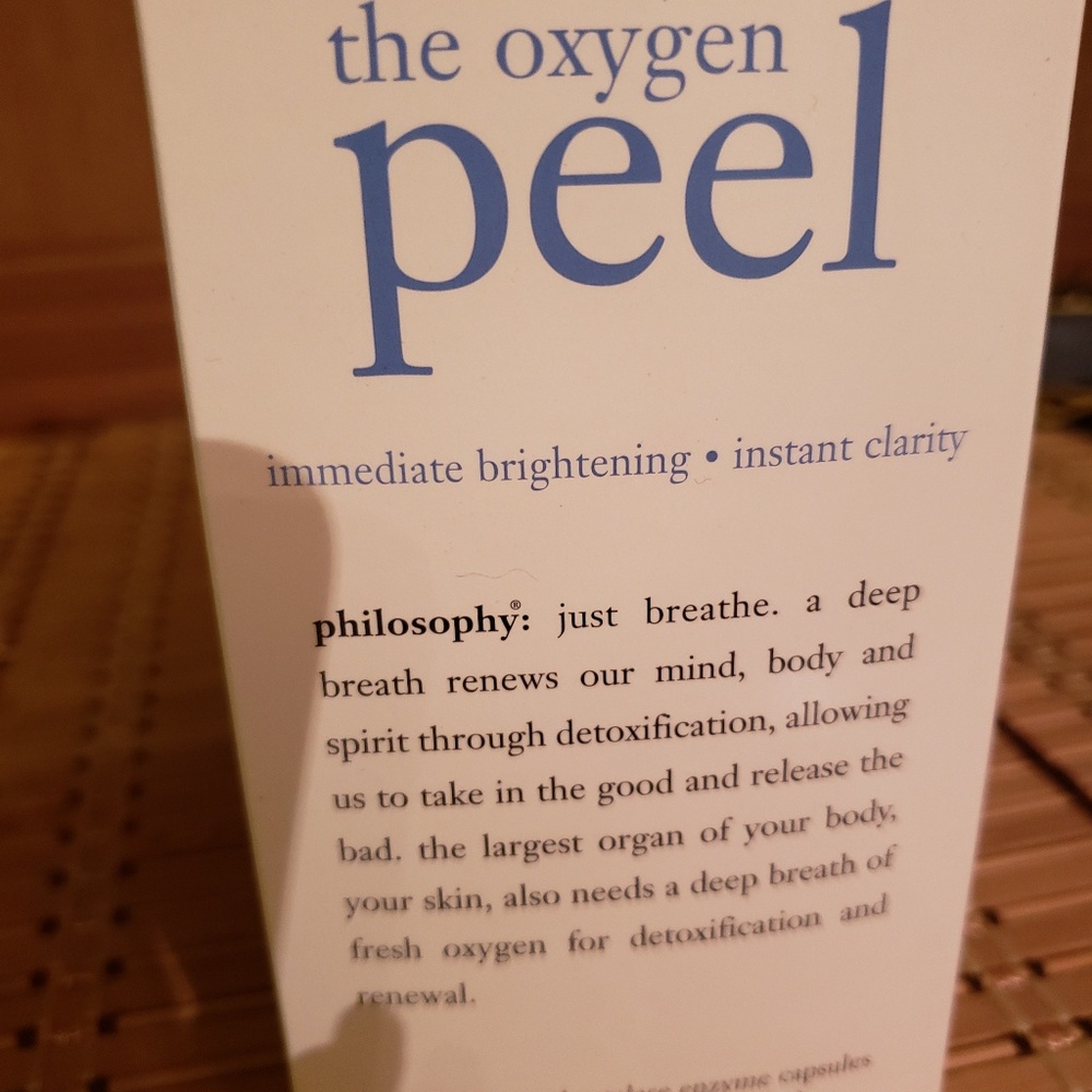 Philosophy Oxygen Peel😁😁😁😁😁SOLD!!!!!!